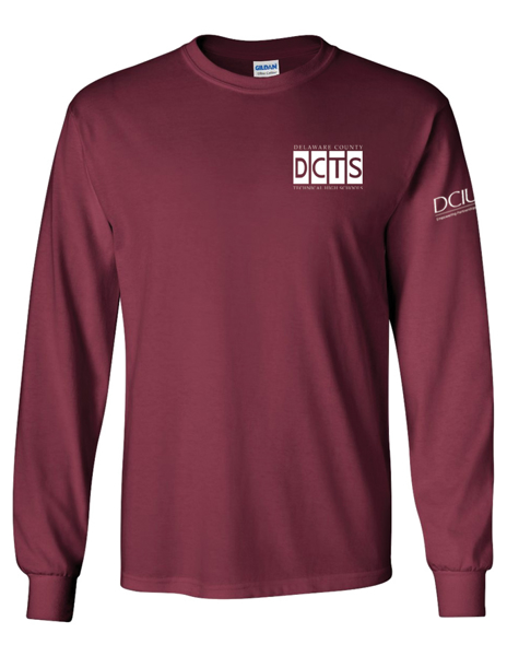 Picture of Maroon LS Tee Shirt